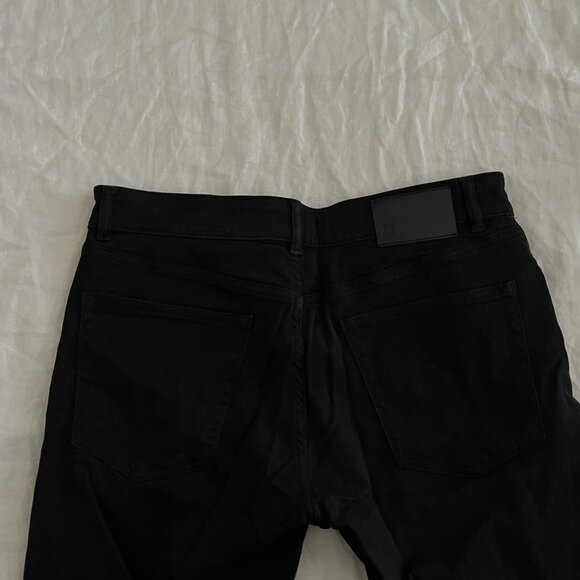 DL1961 Mens Nick Slim Jeans Black - Picture 7 of 9